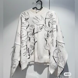 MCQ Swallow embroidery cotton sweater